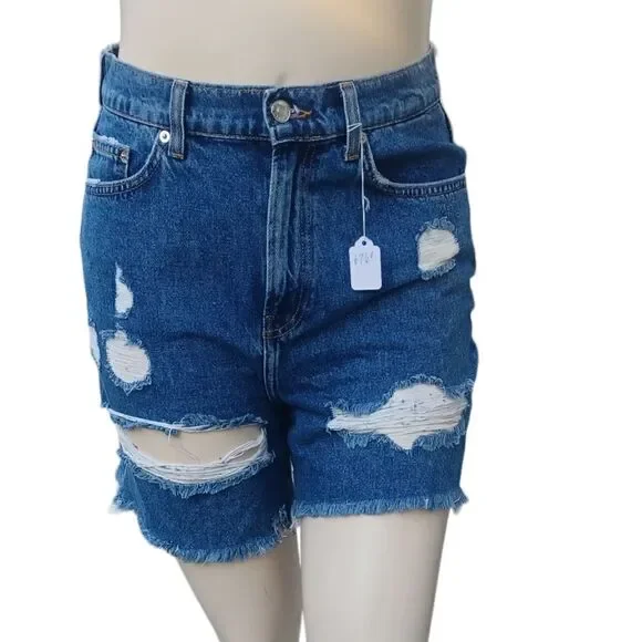 67603...Forever21 Jean Shorts Size 30 - Picture 1 of 6